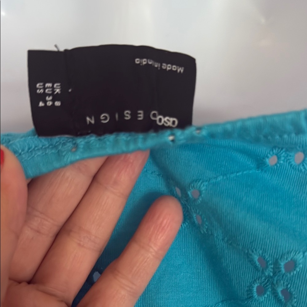 ASOS Blue Mini Dress - Picture 5 of 6